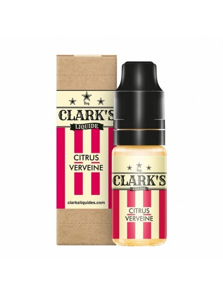 E LIQUIDE CITRUS VERVEINE 10ML - CLARK'S--alavape.com