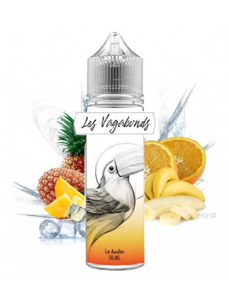 E LIQUIDE ANABO 50ML - LES VAGABONDS--alavape.com