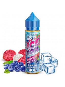 E LIQUIDE LYCHEE MYRTILLE 50ML - ICE COOL--alavape.com
