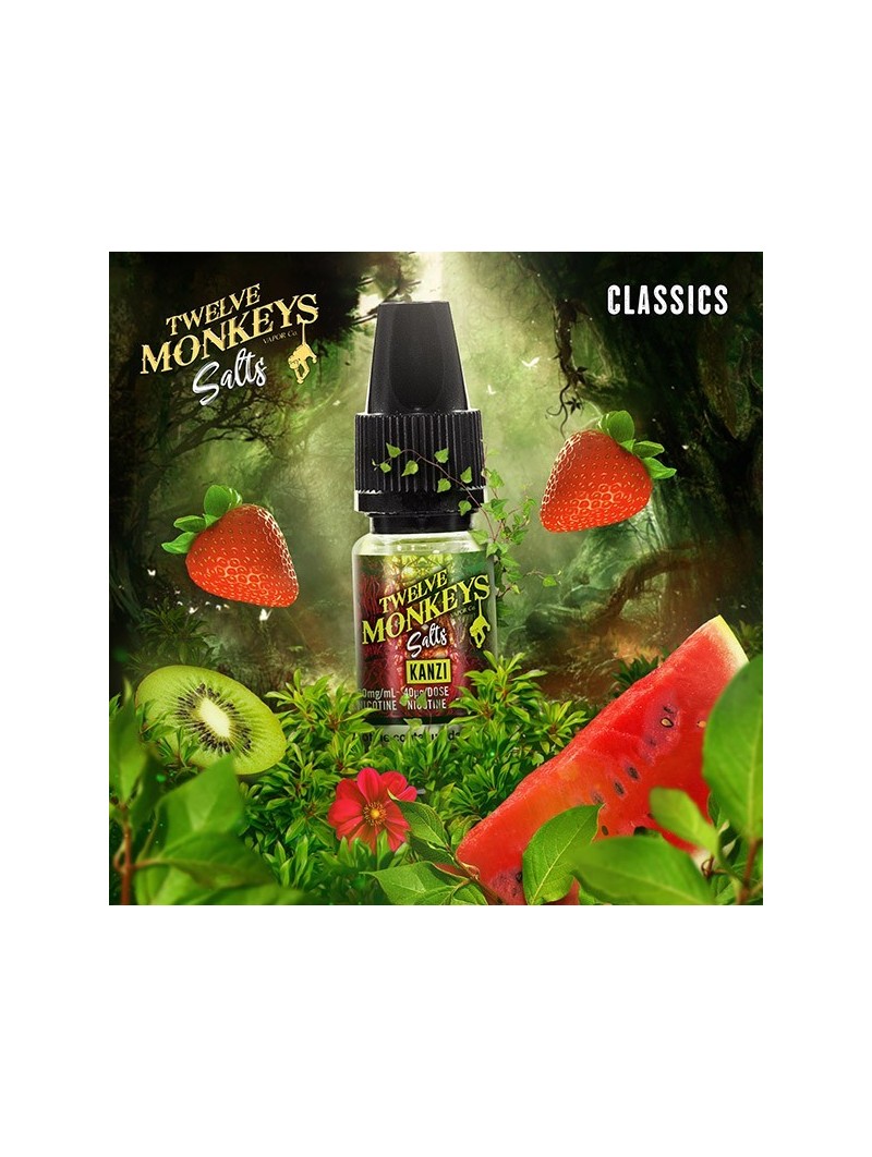 E LIQUIDE KANZI SALTS - TWELVE MONKEYS--alavape.com