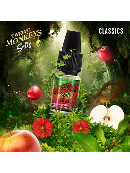 E LIQUIDE HAKUNA SALTS - TWELVE MONKEYS--alavape.com E LIQUIDE HAKUNA SALTS - TWELVE MONKEYS--alavape.com