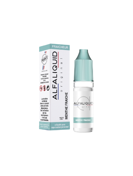 E LIQUIDE MENTHE FRAÎCHE 10ML - ALFALIQUID--alavape.com E LIQUIDE MENTHE FRAÎCHE 10ML - ALFALIQUID--alavape.com