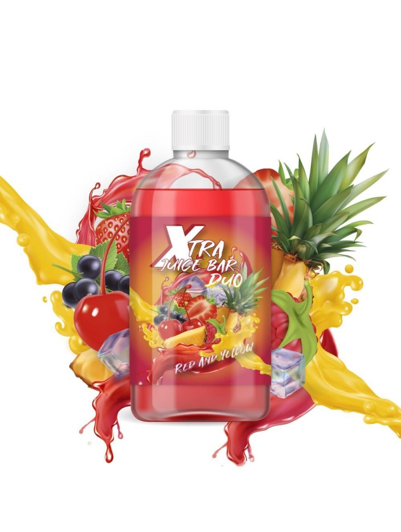 E LIQUIDE RED AND YELLOW 1L - XTRA JUICE BAR--alavape.com