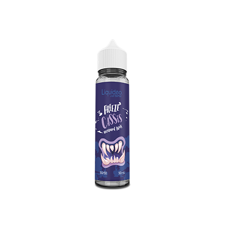 E LIQUIDE FREEZE CASSIS 50ML - LIQUIDEO--alavape.com