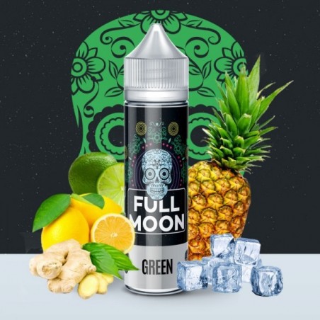 E LIQUIDE GREEN 50ML - FULL MOON--alavape.com