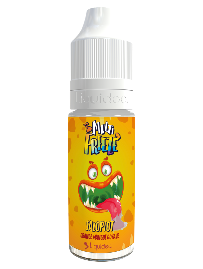 E LIQUIDE SALOPIOT ORANGE MANGUE GOYAVE 10ML - LIQUIDEO--alavape.com