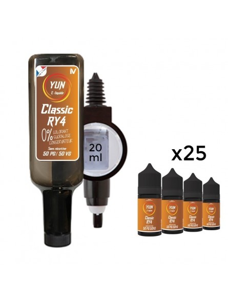 E LIQUIDE CLASSIC RY4 500ML - JUICE BAR YUN--alavape.com E LIQUIDE CLASSIC RY4 500ML - JUICE BAR YUN--alavape.com