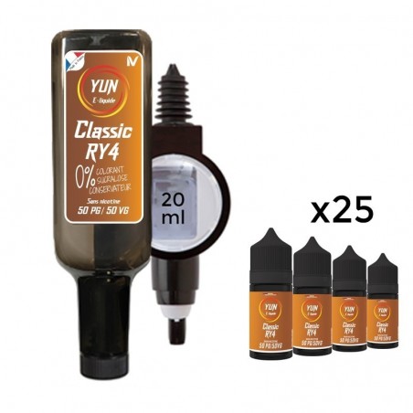 E LIQUIDE CLASSIC RY4 500ML - JUICE BAR YUN--alavape.com