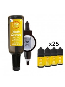 E LIQUIDE VANILLE CUSTARD 500ML - JUICE BAR YUN--alavape.com