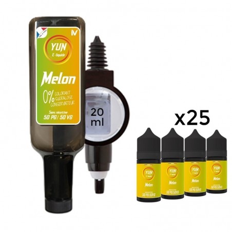E LIQUIDE MELON 500ML - JUICE BAR YUN--alavape.com