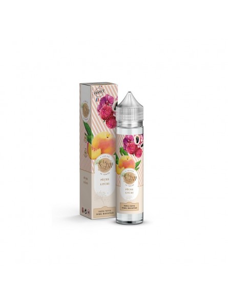 E LIQUIDE PÊCHE LITCHI 50ML - LE PETIT VERGER--alavape.com