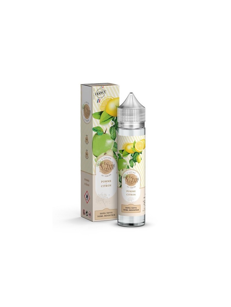 E LIQUIDE POMME CITRON 50ML - LE PETIT VERGER--alavape.com