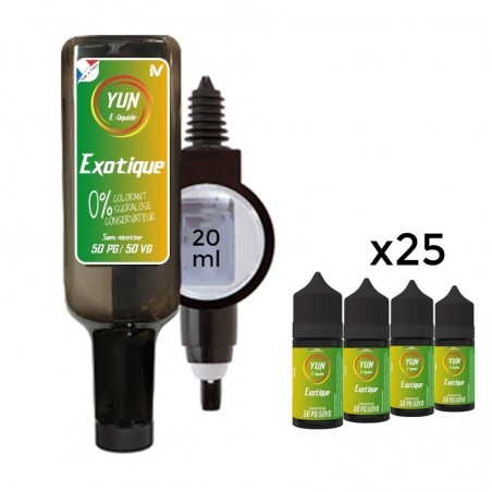 E LIQUIDE EXOTIQUE 500ML - JUICE BAR YUN--alavape.com