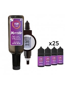 E LIQUIDE MYRTILLE 500ML - JUICE BAR YUN--alavape.com