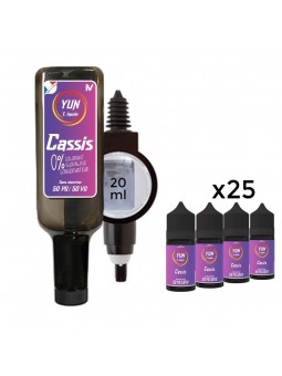 E LIQUIDE CASSIS 500ML - JUICE BAR YUN--alavape.com