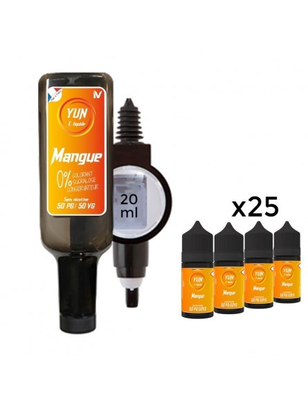 E LIQUIDE MANGUE 500ML - JUICE BAR YUN--alavape.com E LIQUIDE MANGUE 500ML - JUICE BAR YUN--alavape.com