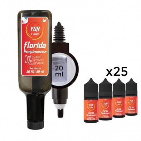 E LIQUIDE FLORIDA PAMPLEMOUSSE 500ML - JUICE BAR YUN--alavape.com