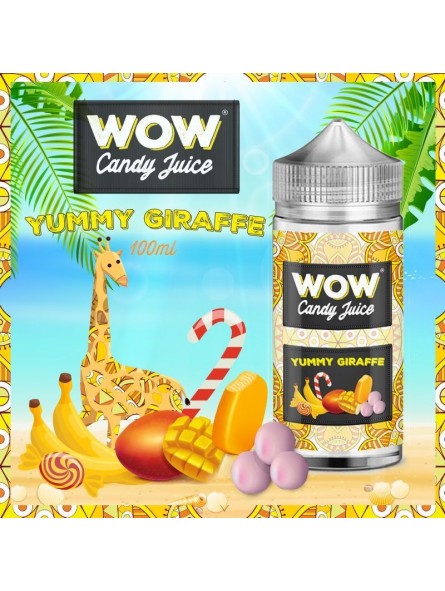 E LIQUIDE YUMMY GIRAFFE 100ML - WOW CANDY JUICE--alavape.com