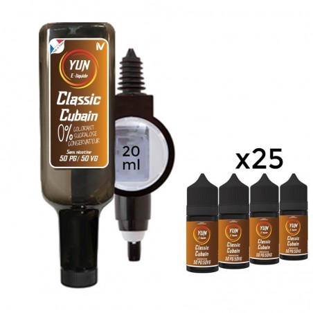 E LIQUIDE CLASSIC CUBAIN 500ML - JUICE BAR YUN--alavape.com
