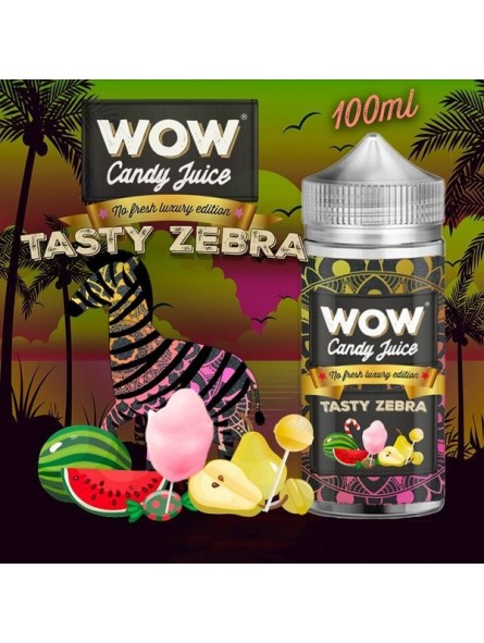 E LIQUIDE TASTY ZEBRA NO FRESH 100ML - WOW CANDY JUICE--alavape.com E LIQUIDE TASTY ZEBRA NO FRESH 100ML - WOW CANDY JUICE--alavape.com