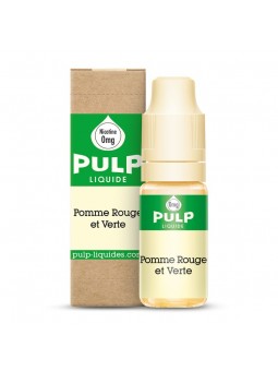 E LIQUIDE POMME ROUGE ET VERTE 10ML - PULP--alavape.com