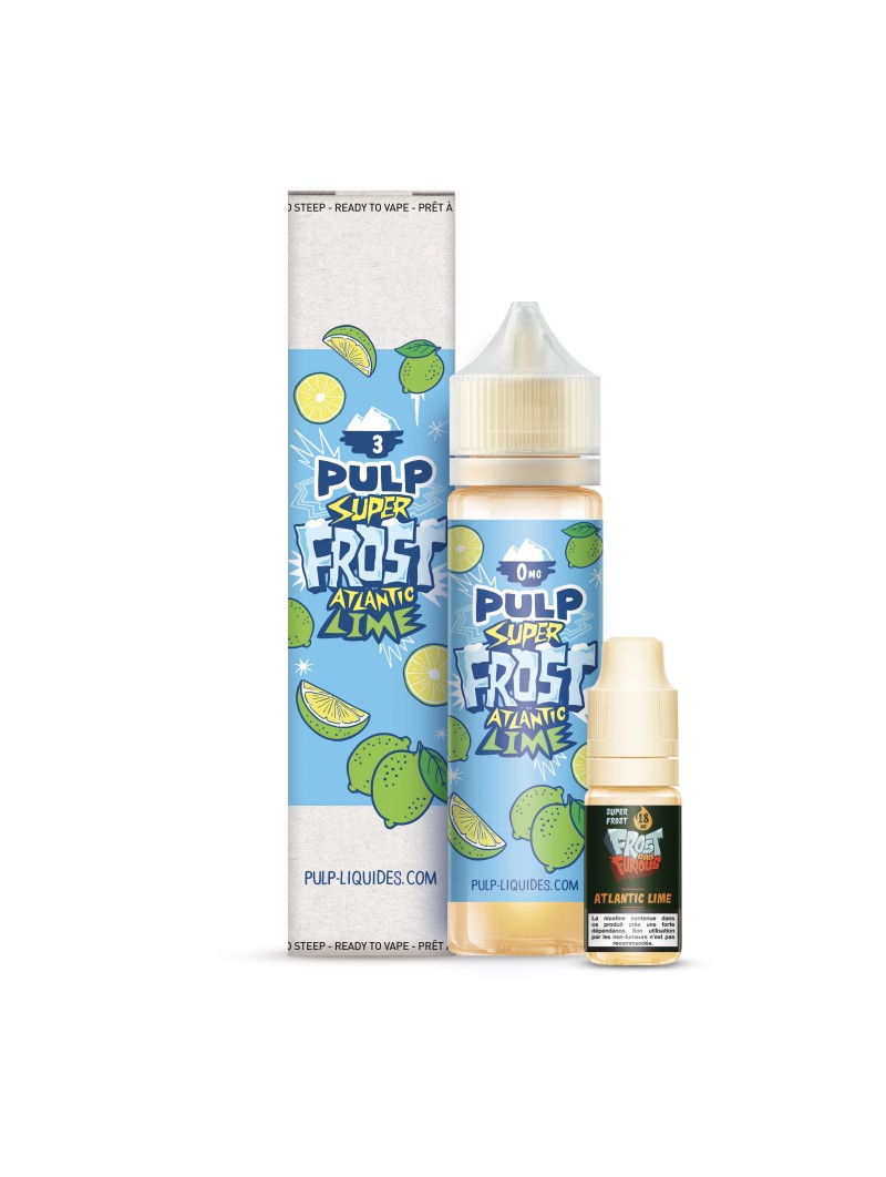 E LIQUIDE PACK 60ML ATLANTIC LIME SUPER FROST - PULP--alavape.com
