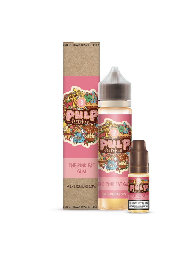 E LIQUIDE PACK 60ML THE PINK FAT GUM - PULP--alavape.com