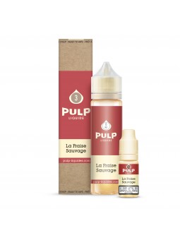 E LIQUIDE PACK 60ML FRAISE SAUVAGE - PULP--alavape.com