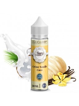 E LIQUIDE CREME VANILLE COCO 50ML - TASTY COLLECTION--alavape.com