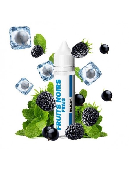 E LIQUIDE FRUITS NOIRS FRAIS 50ML - D'LICE--alavape.com