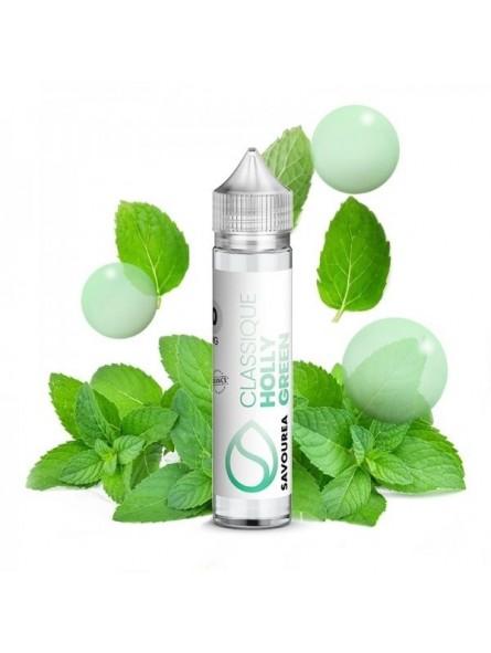 E LIQUIDE CLASSIQUE HOLLY GREEN 50ML - SAVOUREA--alavape.com