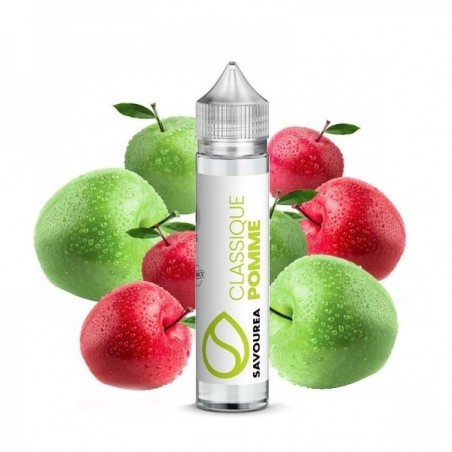 E LIQUIDE CLASSIQUE POMME 50ML - SAVOUREA--alavape.com