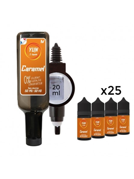 E LIQUIDE CARAMEL 500ML - JUICE BAR YUN--alavape.com