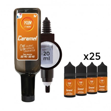 E LIQUIDE CARAMEL 500ML - JUICE BAR YUN--alavape.com