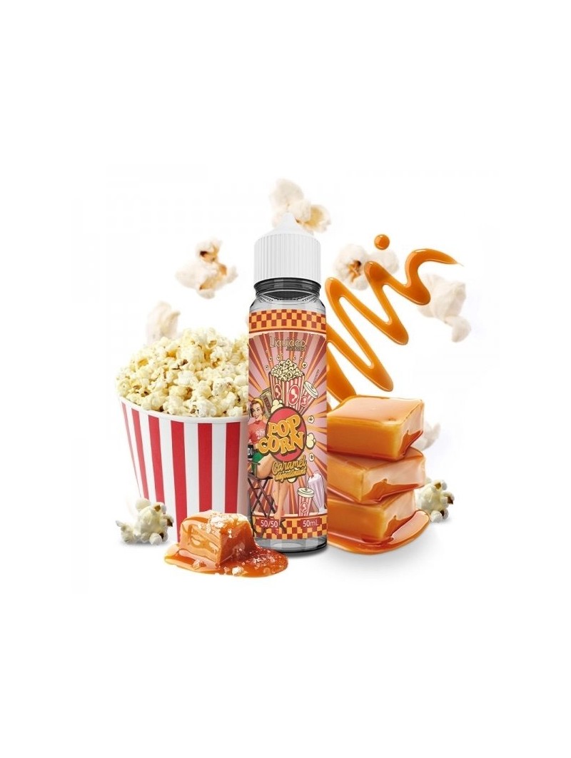 E LIQUIDE POP CORN CARAMEL 50ML - LIQUIDEO--alavape.com