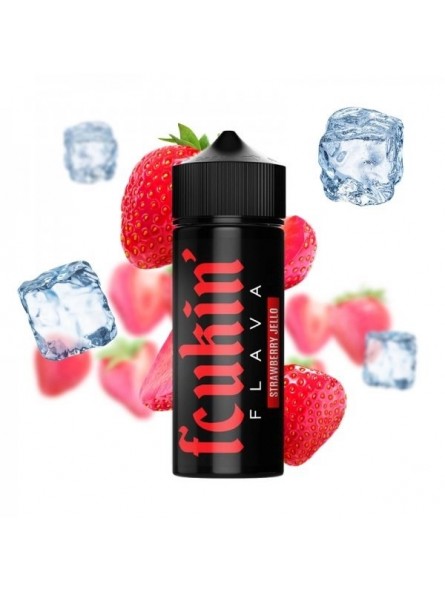 E LIQUIDE STRAWBERRY JELLO 100ML - FCUKIN FLAVA--alavape.com