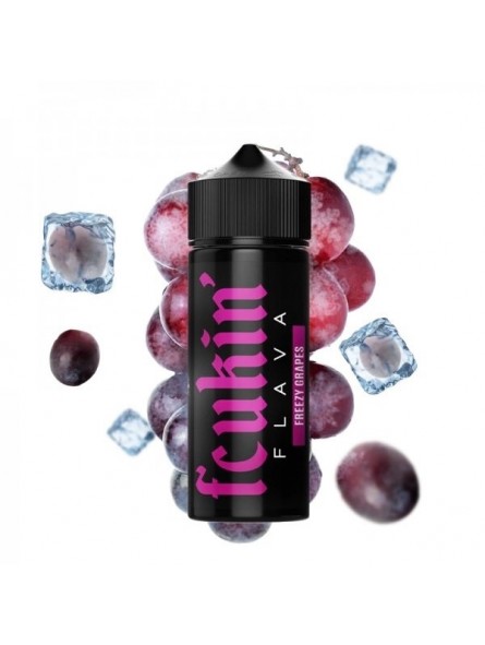 E LIQUIDE FREEZY GRAPES 100ML - FCUKIN FLAVA--alavape.com