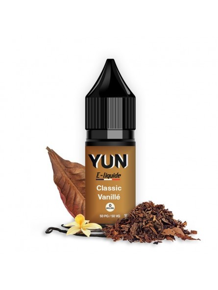 E LIQUIDE CLASSIC VANILLÉ - YUN-Eliquides-alavape.com