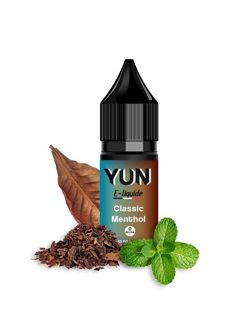 E LIQUIDE CLASSIC MENTHOL - YUN-Eliquides-alavape.com