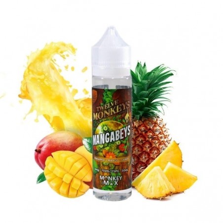 E LIQUIDE MANGABEYS 50ML - TWELVE MONKEYS-Eliquides-alavape.com