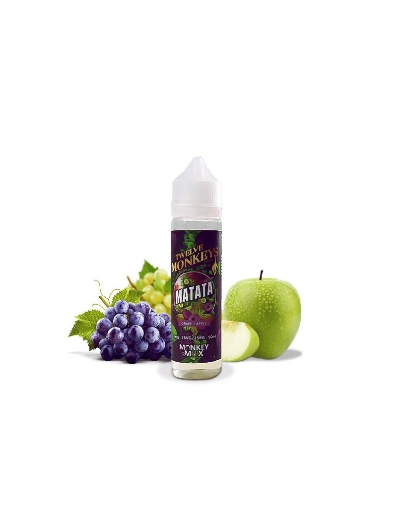 E LIQUIDE MATATA 50ML - TWELVE MONKEYS-Eliquides-alavape.com