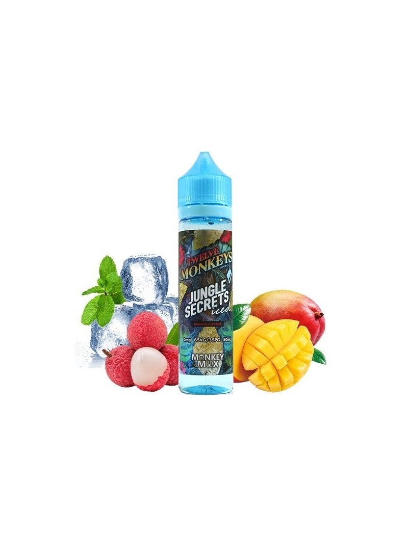 E LIQUIDE JUNGLE SECRETS 50ML - ICE AGE TWELVE MONKEYS-Eliquides-alavape.com