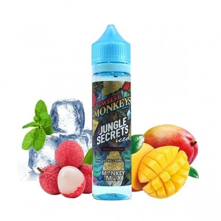 E LIQUIDE JUNGLE SECRETS 50ML - ICE AGE TWELVE MONKEYS-Eliquides-alavape.com