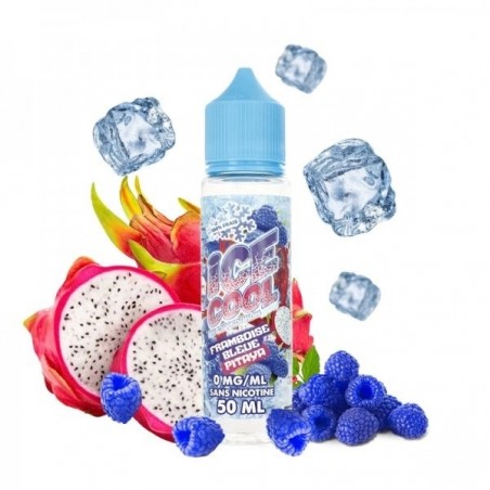 E LIQUIDE FRAMBOISE BLEUE PITAYA 50ML - ICE COOL-Eliquides-alavape.com