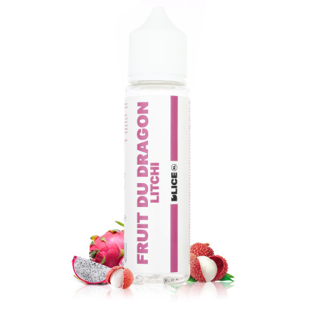 E LIQUIDE FRUIT DU DRAGON LITCHI 50ML - D'LICE-Eliquides-alavape.com