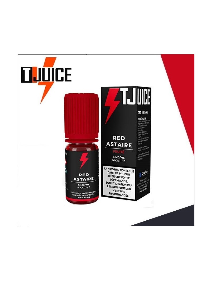 E LIQUIDE RED ASTAIRE 10ML - T-JUICE--alavape.com