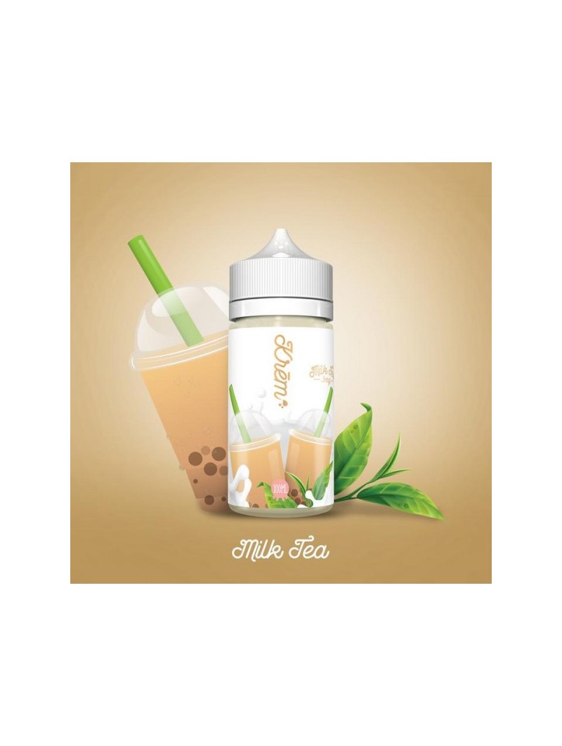 E LIQUIDE KREM MILK TEA 100ML - SKWEZED--alavape.com