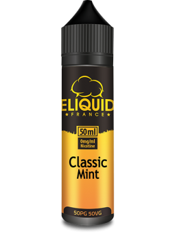 E LIQUIDE CLASSIC MINT 50ML - ELIQUID FRANCE--alavape.com
