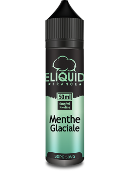 E LIQUIDE MENTHE GLACIAL 50ML - ELIQUID FRANCE--alavape.com