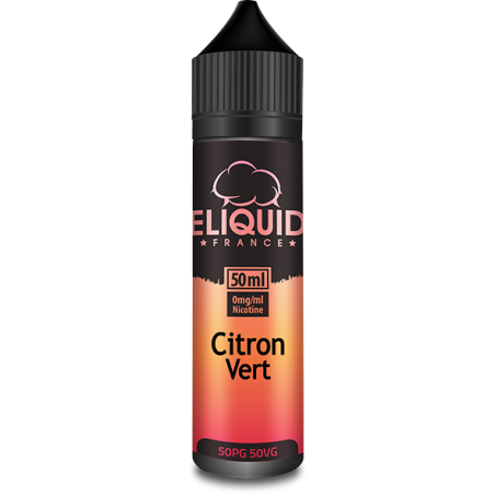 E LIQUIDE CITRON VERT 50ML - ELIQUID FRANCE--alavape.com